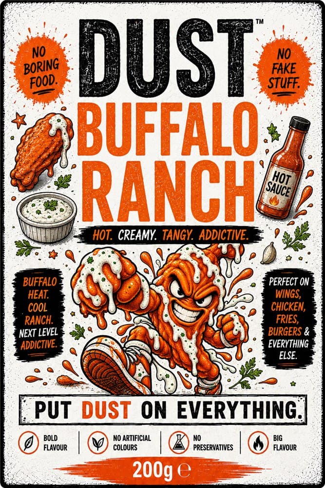 Buffalo Ranch seasoning pouch