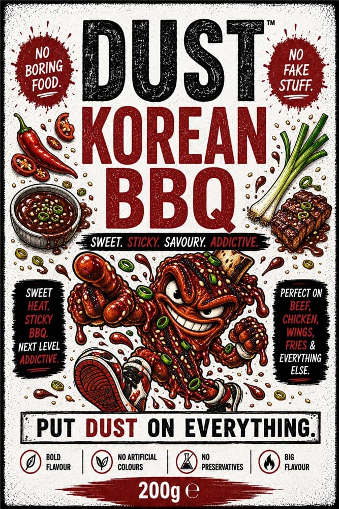Korean BBQ seasoning pouch